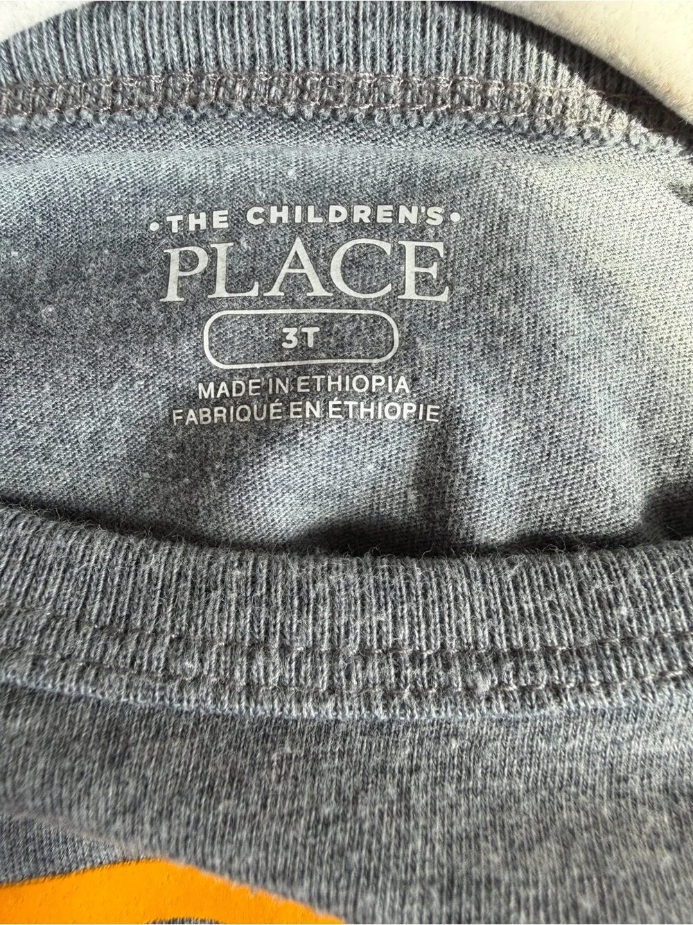 The Children's Place 3T Long Sleeve Graphic Tee Bundle Trucks